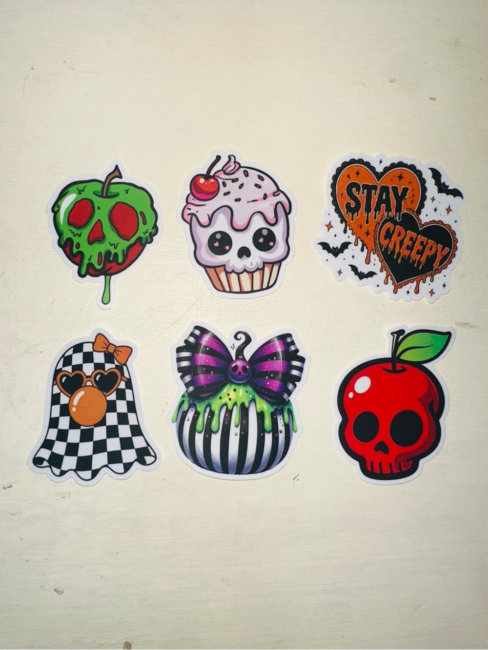 Halloween Fun Sticker Pack - 6 stickers